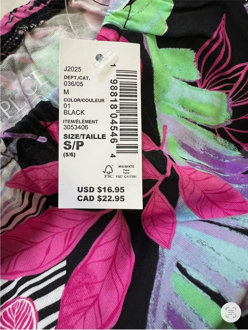 NEW the children’s place Girls Print Smocked Top multiple sizes
